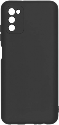 Накладка для Samsung Galaxy M52 5G силикон матовый чёрный