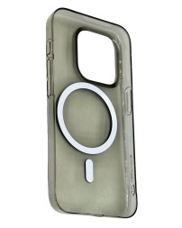 Накладка для i-Phone 15 Pro Keephone X-Crystal Magsnap черный прозрачный