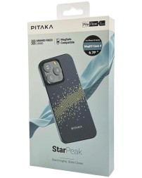 Накладка для i-Phone 15 Pro Max 6.7&quot; Pitaka Magez Case 4 Млечный путь (Milky Way)