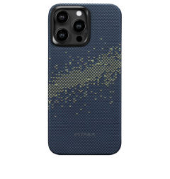 Накладка для i-Phone 15 Pro Max 6.7&quot; Pitaka Magez Case 4 Млечный путь (Milky Way)