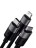  Кабель-зарядка Baseus StarSpeed 3в1 i-Phone/Type-C/Micro 0.6м (P10319900111-00) 3.5A чёрный