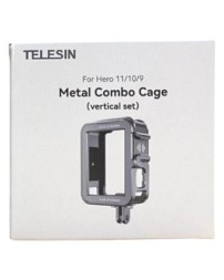 Вертикальное крепление Telesin Metal Combo Cage GP-FMS-G11 для GoPro Hero 11/10/9