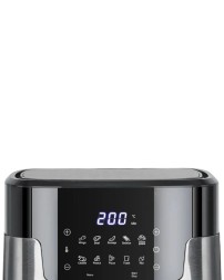 Аэрогриль Pudodo Smart Air Fryer 6L серебристый