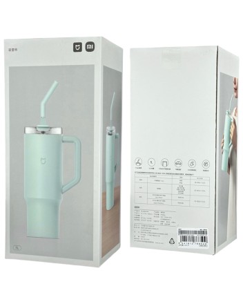  Термокружка Xiaomi Sippy Cup 1L (MJXGB01RM) бирюзовая