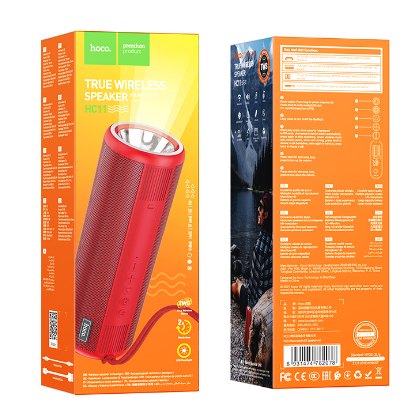  Bluetooth колонка Hoco HC11 Bora красная