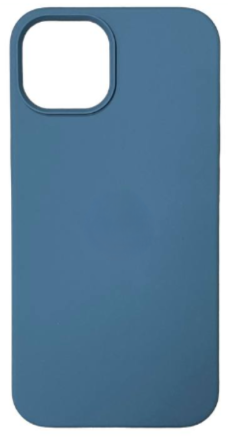  Чехол-накладка i-Phone 14 Silicone icase №58 серо-зеленая
