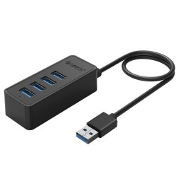 USB-хаб Orico W5P-U3-10 4xUSB3.0/MicroUSB черный