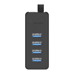 USB-хаб Orico W5P-U3-10 4xUSB3.0/MicroUSB черный