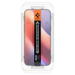Защитное стекло для i-Phone 16 Pro 6.3&quot; Spigen Glas.tR EZ Fit (AGL07928) (2шт) прозрачное