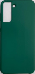 Накладка для Samsung Galaxy S21+/S30+ Silicone cover зеленая