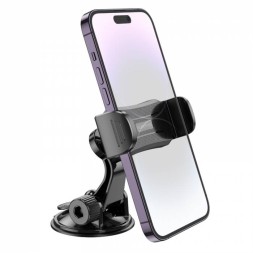 Держатель в автомобиль на торпеду Borofone BH89 с зажимом черный