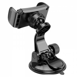 Держатель в автомобиль на торпеду Borofone BH89 с зажимом черный