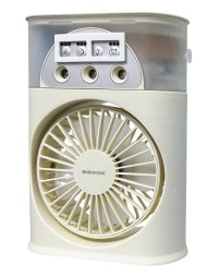 Портативный мини-вентилятор Borofone DBF04 белый