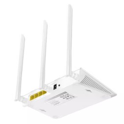 WiFi-роутер Hoco HI30 WI-FI4 2.4G 3 ANTENNAS белый
