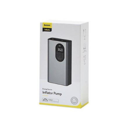  Автомобильный насос Baseus Energy Source Inflator Pump (CRCQB02-0A) серебристый
