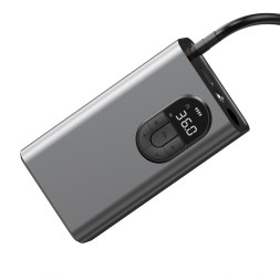 Автомобильный насос Baseus Energy Source Inflator Pump (CRCQB02-0A) серебристый