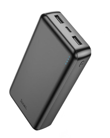  Powerbank Hoco J100A 20000mAh 2USB 2.1A черный