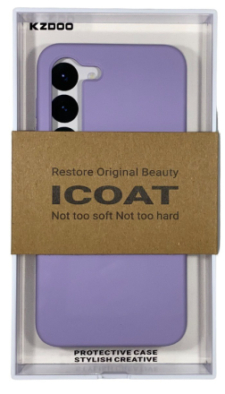  Накладка для Samsung Galaxy S23 K-Doo iCoat силикон лаванда