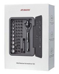 Ключ-трещетка с комплектом бит Xiaomi Duka RS-2 (40 предметов)