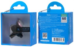 Держатель в автомобиль в воздуховод Hoco CA3 магнитный серый