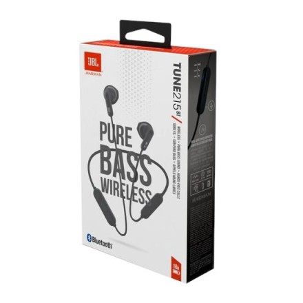  Беспроводные наушники для спорта JBL T215BT BT5.0/130mAh/10ч черный