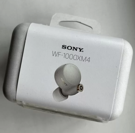  Беспроводные наушники Sony WF-1000XM4 серебряный