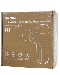 Массажный пистолет для тела Bomidi M1 (5 насадок) RU черный