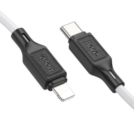  Usb Кабель-зарядка Type-C на Lightning Hoco X90 3A 1м белый