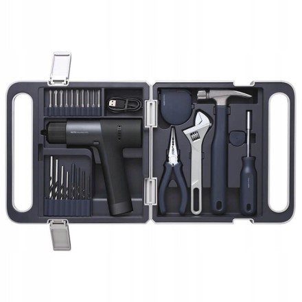  Электрическая дрель-шуруповерт Hoto Manual Tool Set (QWDZGJ002) черный