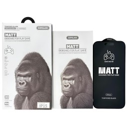 Защитное стекло матовое для i-Phone 15 6.1&quot; Supglass XC-13 3D