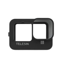 Защитный силиконовый чехол Telesin с заглушкой для объектива для GoPro Hero 12/11/10/9