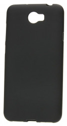 Накладка для Huawei Honor 5A силикон матовый чёрный