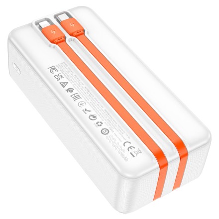  Powerbank Hoco J119B 30000mAh 2USB/USB-C/Type-C/Lightning белый