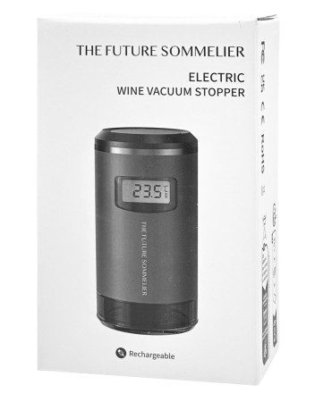  Пробка Circle Joy The Future Sommelier Wine Vacuum Stopper (TFS-JS01) черная