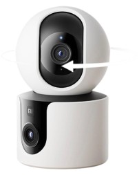 IP-камера Xiaomi MI Smart Camera C300 (2 камеры) MJSXJ22CM белая