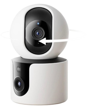  IP-камера Xiaomi MI Smart Camera C300 (2 камеры) MJSXJ22CM белая