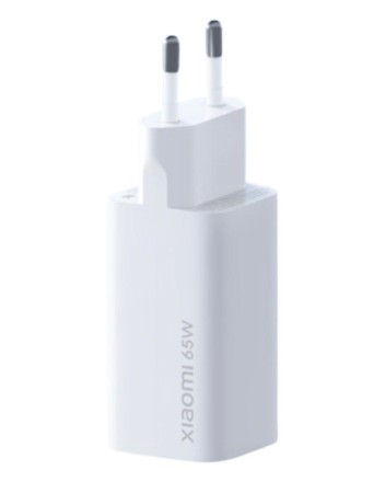  Сетевое зарядное устройство Xiaomi Mi GaN 1C 65W (AD65GEU) белое