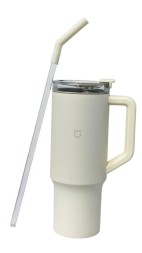 Термокружка Mijia Sippy Cup 1L (MJXGB01RM) бежевая