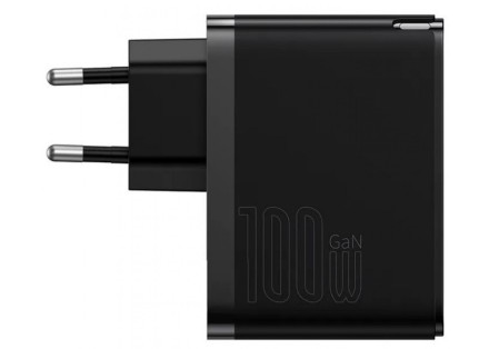  Сетевое зар. устр. Baseus GaN5Pro Fast Charger 1USB 1C 100W CCGP090201 черное