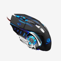 Мышь проводная игровая Bosston BS-12 черная