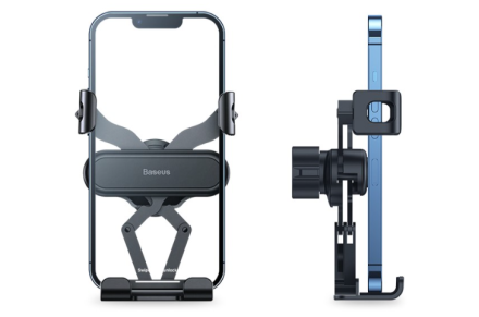  Держатель в автомобиль в воздуховод Baseus Stable Gravitational Lite SUWX010001 черный