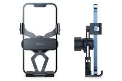 Держатель в автомобиль в воздуховод Baseus Stable Gravitational Lite SUWX010001 черный