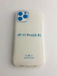 0.5мм Накладка для iPhone 11 Pro силикон тонкий прозрачный