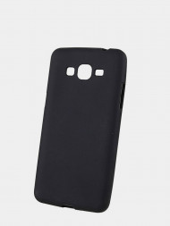 Чехол-накладка для Samsung Galaxy J2 Prime силикон матовый чёрный
