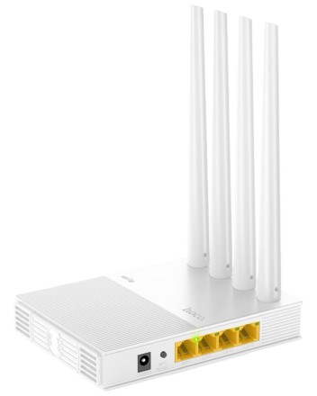  WiFi-роутер Hoco HI31 Wi-Fi5 2.4G 4 ANTENNAS белый