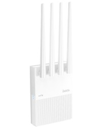 WiFi-роутер Hoco HI31 Wi-Fi5 2.4G 4 ANTENNAS белый