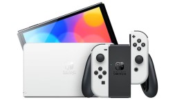Игровая приставка Nintendo Switch OLED 64GB белая