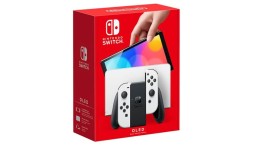 Игровая приставка Nintendo Switch OLED 64GB белая