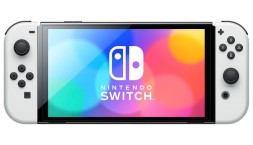 Игровая приставка Nintendo Switch OLED 64GB белая