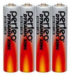 Батарейка алкалиновая Perfeo R03/4SH Dynamic Zinc (PF_3644)